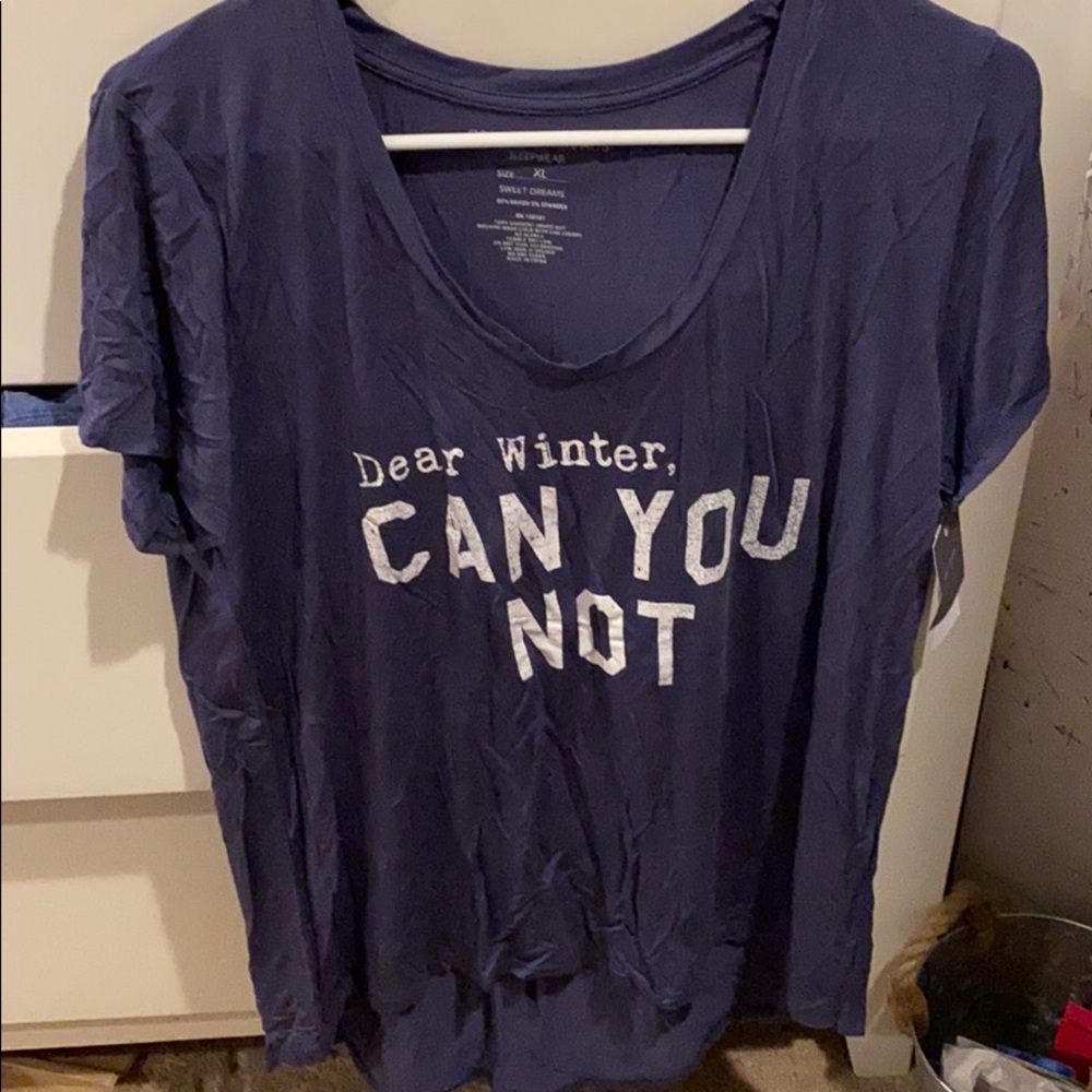 Sleeping shirt